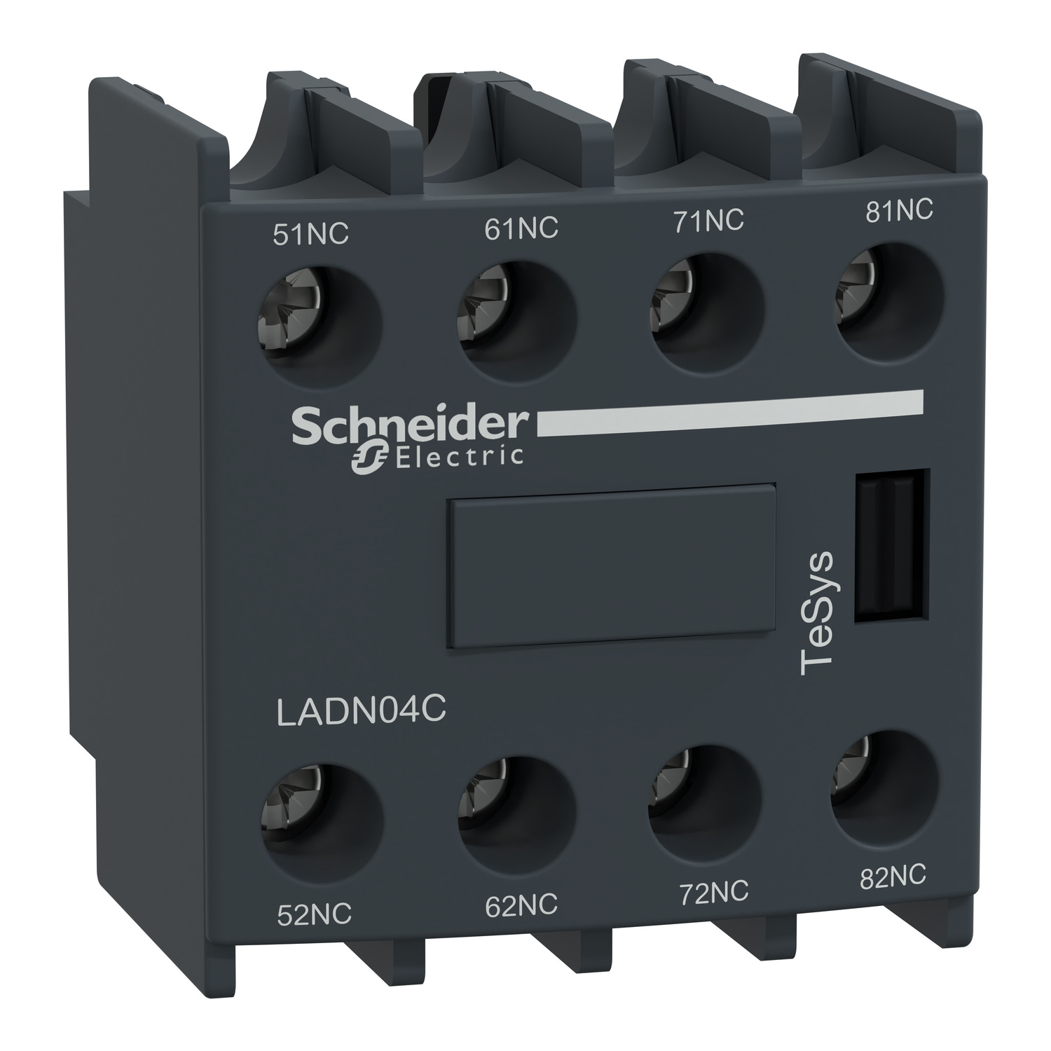 Screw Terminal Block - LADN04C LADN04 Auxiliary contact block, 4NC,