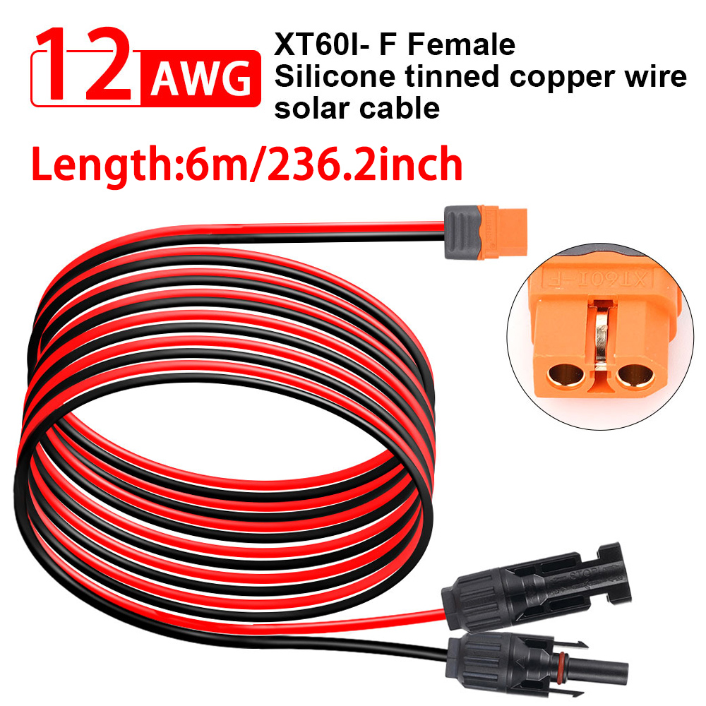 1/2/3/6M XT60 12AWG XT60i-F Fe - Ipex Connector 评论和价格