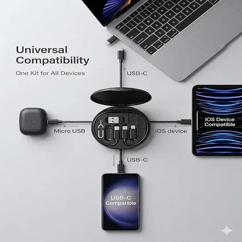 60W Fast Charging Cable Kit, B - Usb C Cable 评论和价格
