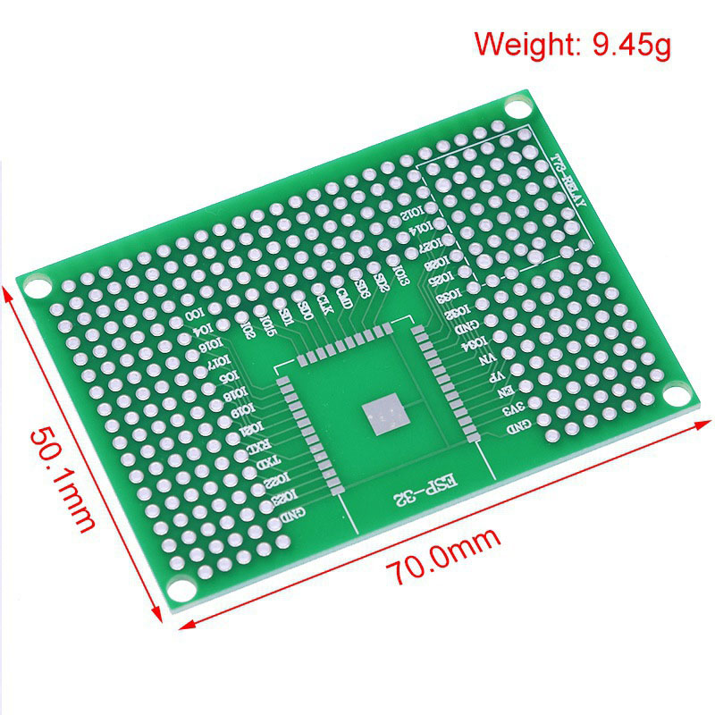 2~100Pcs 5X7 Double Sided Tin  - Pcb Prototyping Board 评论和价格