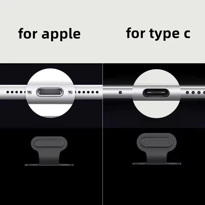 1/4/6Pcs Charging Port Anti-Du - Usb C Cable 评论和价格