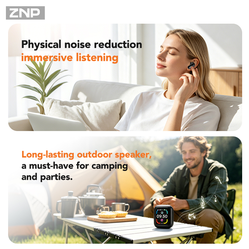 ZNP N04 TWS Wireless Earbuds W - Usb C Cable 评论和价格