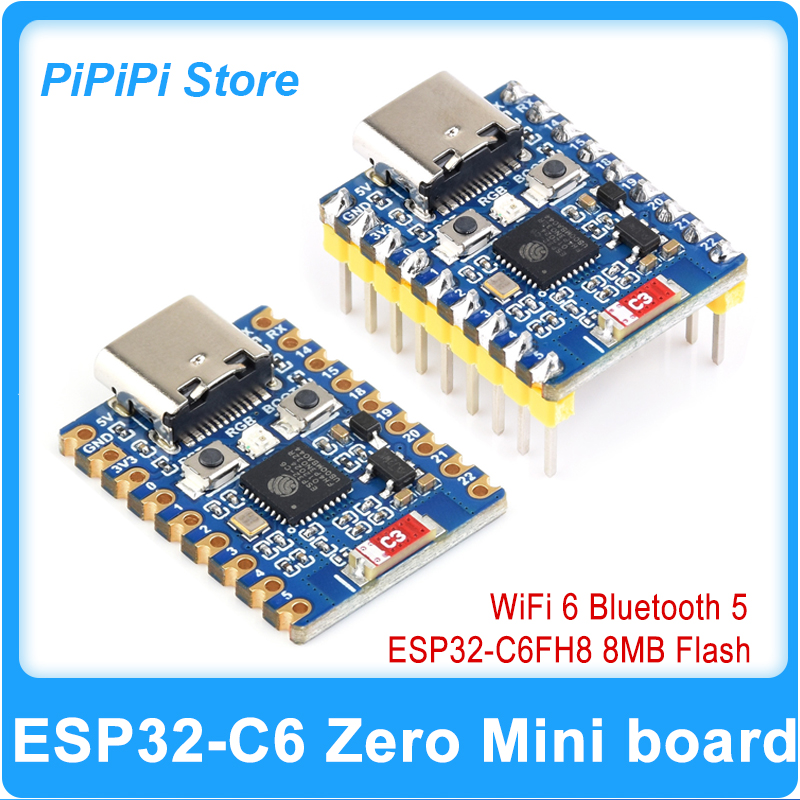 ESP32-C6 Zero Super Mini Devel - Antenna 2.4Ghz 评论和价格