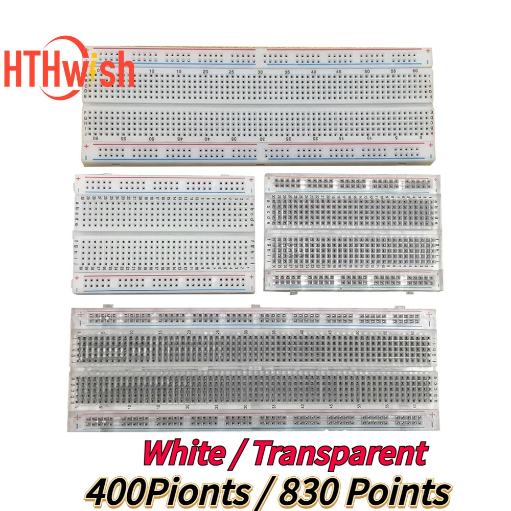 1PC 830/400Points Solderless B - Breadboard 400 Point 评论和价格
