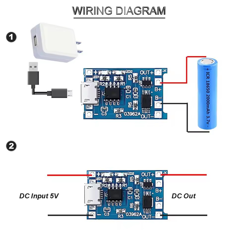 USB Type-C TP4056 Charging Mod - Tp4056 Module 评论和价格